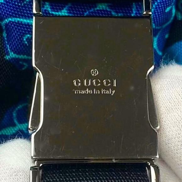 Authentic Gucci Rare Tom Ford Floral Drawstring Logo Clasp Backpack - Picture 3 of 14